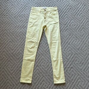 Forever 21 skinny light yellow pants -size 24